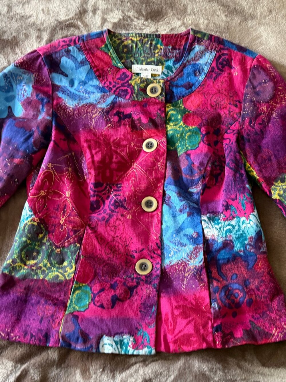 Vintage Multi Color Jacket